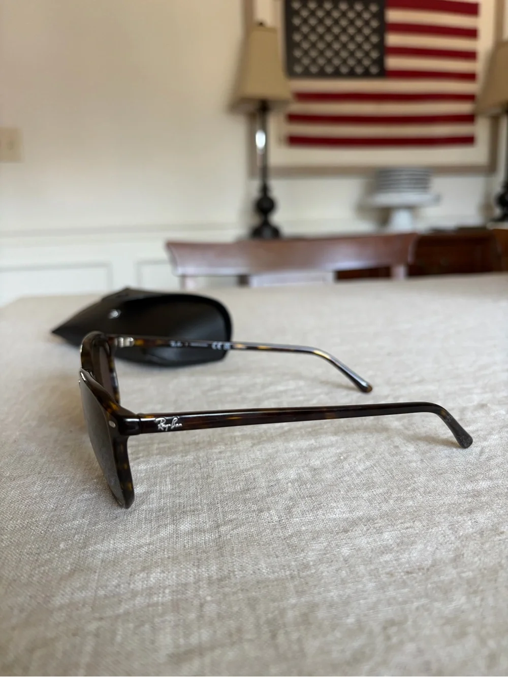 Ray-Ban Leonard Frame Sunglasses with Brown Lenses